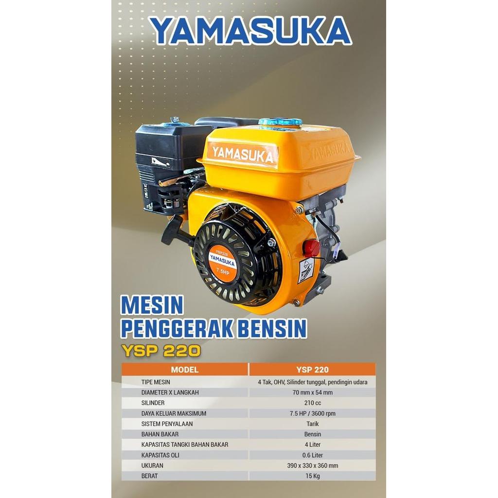 Diskon Mesin Penggerak Gx220 Yamasuka