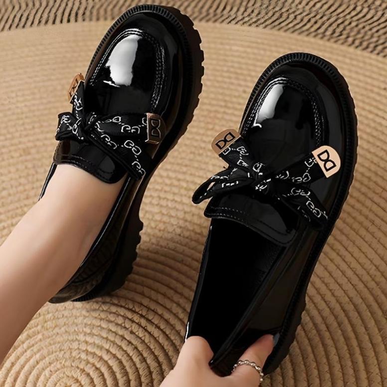 AGI0972 Sepatu Docmart Wanita import kekinian gaya korea model Oxford terbaru termurah COD