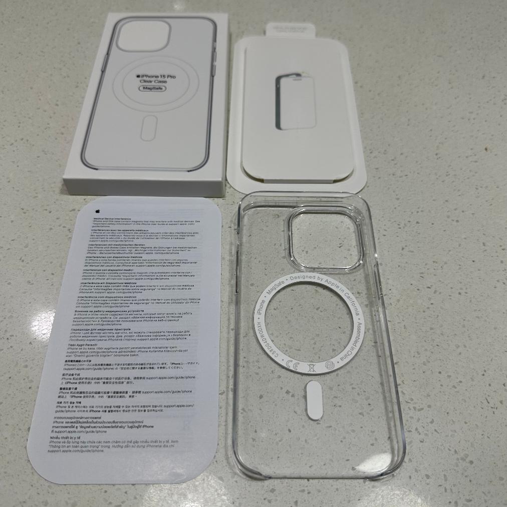 Nice- Anti Kuning Magsafe Iphone15 14 13 12 Pro Max Plus Animation Clear Case