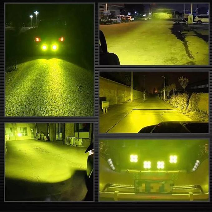 Sale Lampu Tembak Worklight 4 Mata Led 40W Putih/Kuning