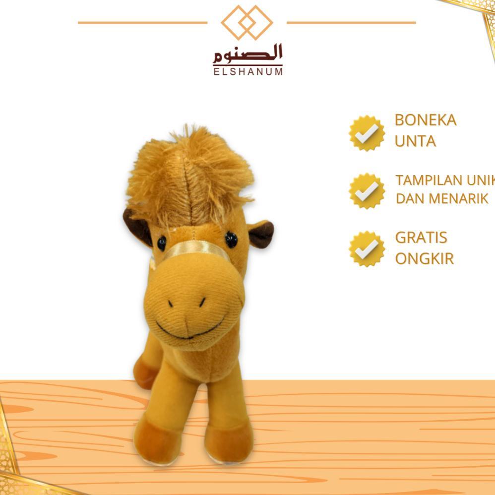 Boneka unta Size S / Boneka karakter Unta / boneka Karakter Unta Lucu / shabani store