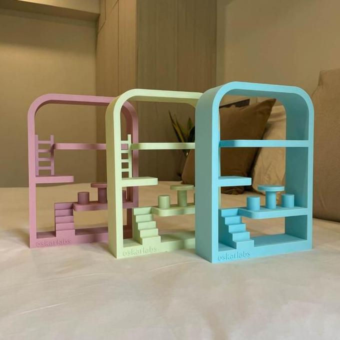 Smiski House Display Shelf Karakter Unik Lucu ICA