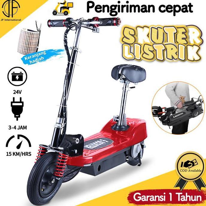 Terlaris Skuter Elektrik / Listrik Scooter Electric Portable Lipat