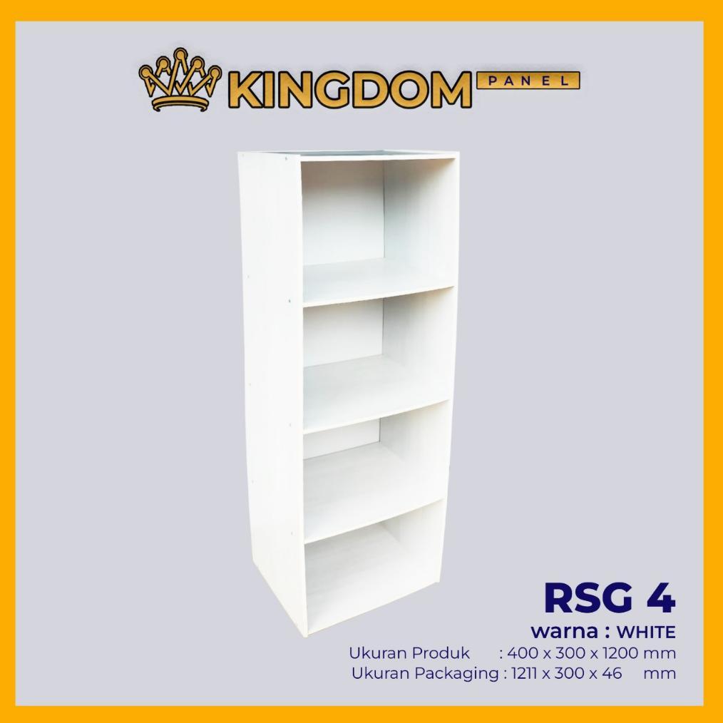 RAK SERBAGUNA / RAK SUSUN / RAK BUKU 2 3 4 SUSUN