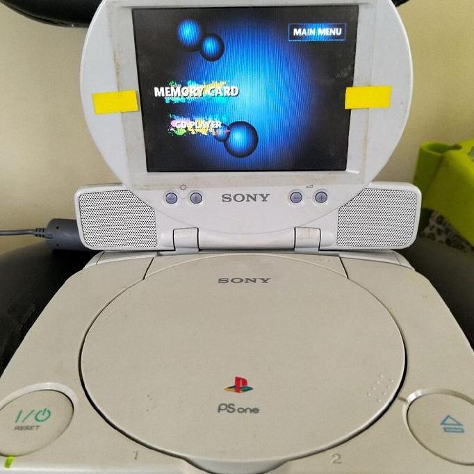 Terlaris Sony Playstation Psone Combo Ps1 Lcd Normal Test - Konsol Game Klasik Dengan Layar Lcd Berk