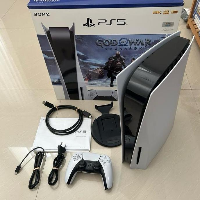 Terlaris Ps5 Ps 5 Playstation 5 Disc Version Fullset Plus Ssd 2 Tb