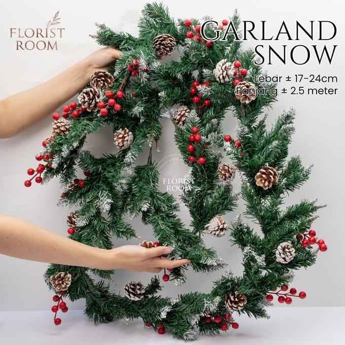 SALE Garland - karangan bunga natal - Christmas