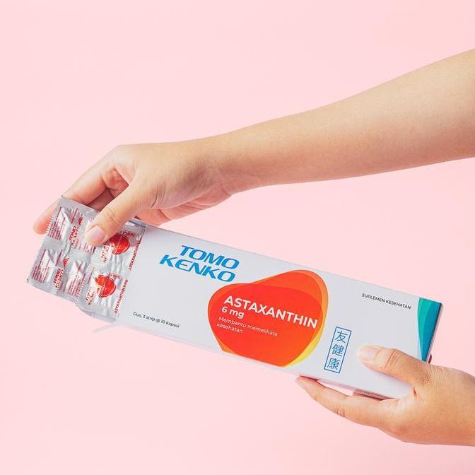 Vitmax- Tomo Kenko Vitamin Astaxanthin 6 Mg | Daya Tahan Tubuh