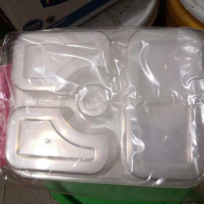 Good- Thinwall bento sekat 3+tutup isi 25