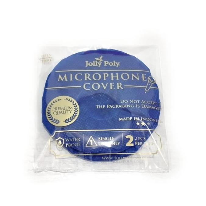 Volk- Sarung Mic -Mic Cover 100Pcs - Cover Mic /Sarung Microphone - Tisu Mic