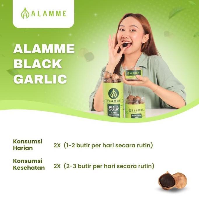 Bawang Hitam Tunggal Black Garlic Alamme 500Gr
