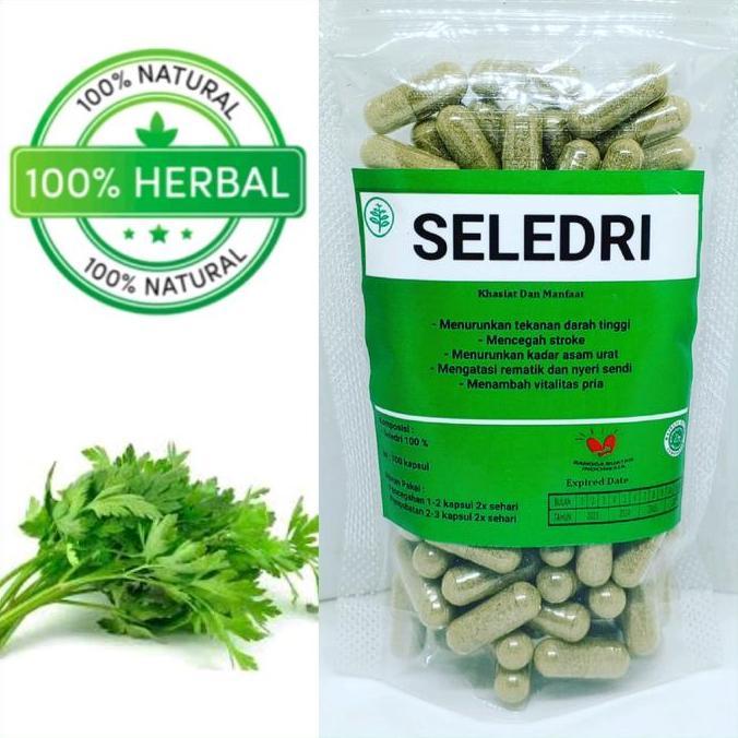 Vitmax- Kapsul Daun Seledri Isi 100 Kapsul