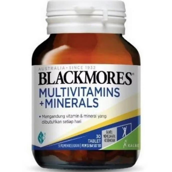 Vitmax- Blackmores Multivitamin + Minerals Isi 30 Tablet / Blackmores
