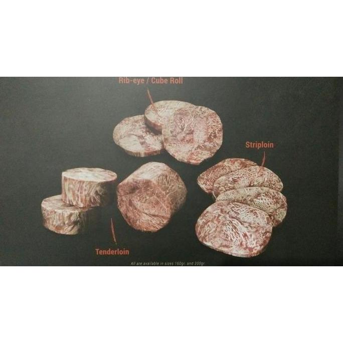 Daging Meat Sapi Cow Wagyu Steak Murah Bandung Santori Tender Sirloin