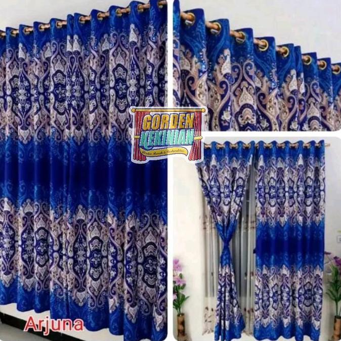 Romx- Gorden Motif Batik Ratu Biru Ring 12 Gorden Batik Ratu Biru Gorden Batik Keong Biru Gorden Bat