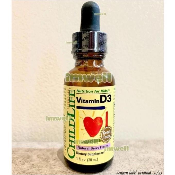 Vitmax- Childlife Vitamin D3 Drops Anak Vit D 3 Kids Vit E Imun Tulang 30Ml