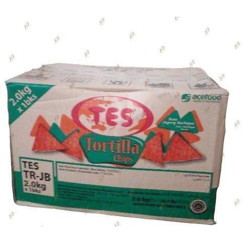 TES Tortilla Chips Rasa Jagung BBQ 2Kg