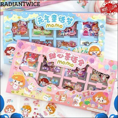 200 lembar Sticker Box PVC Jumbo Size Stiker Super