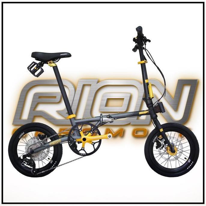 Terlaris Sepeda Lipat Maximo Piegare 16 Inch Rion Chromoly  Ex9 8.0 Outdoor