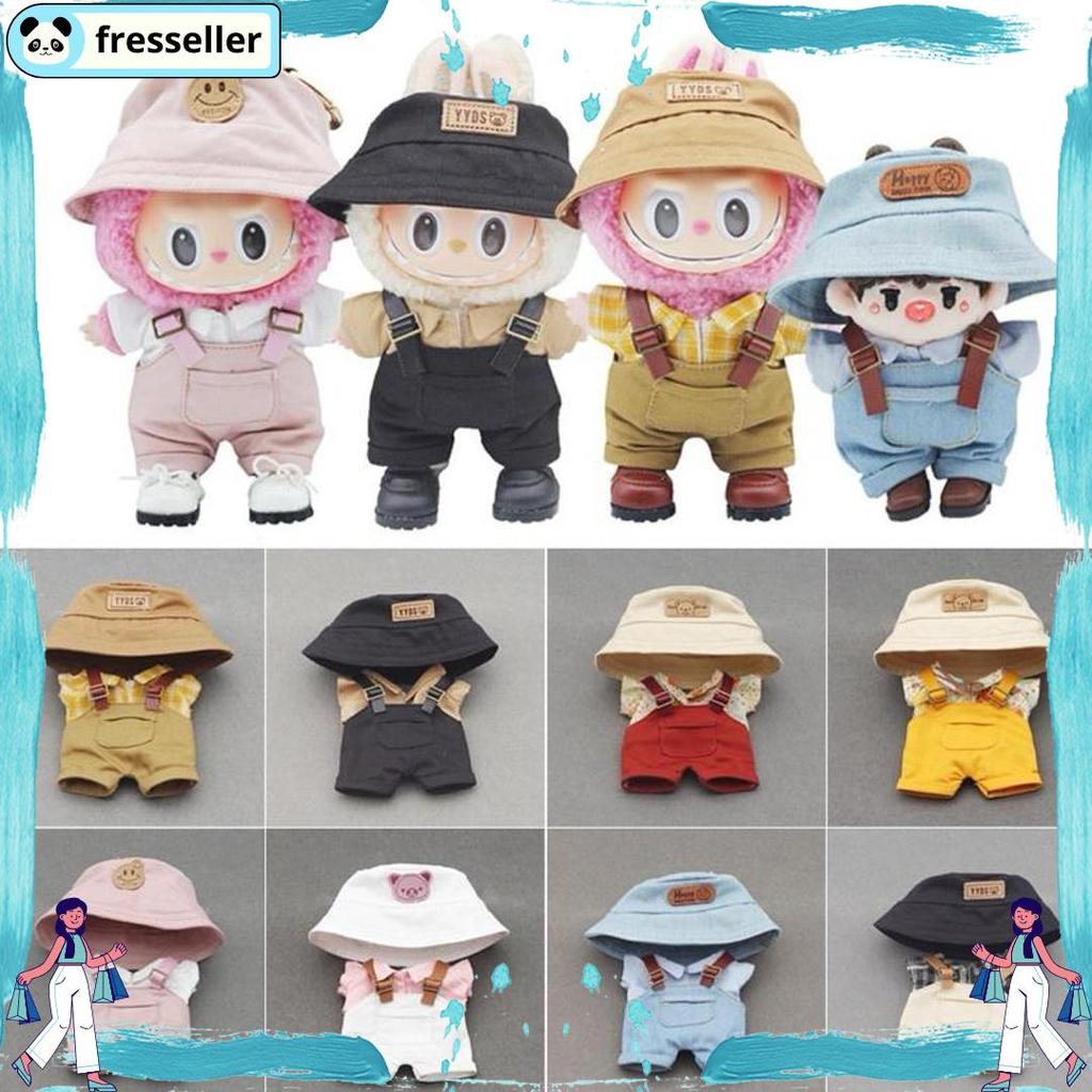 READY  Baju Pakaian LABUBU V1 V2 Branded Chanel LV Lucu Kacamata Tas Boneka Original