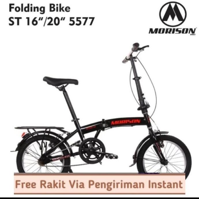 Terlaris Sepeda Lipat 16 Inch Morison Sepeda Lipat Anak By Pacific Bike