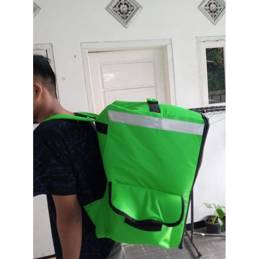- Tictac Tas Ransel Cooler Bag Delivery Kurir Aluminium foil Box Motor