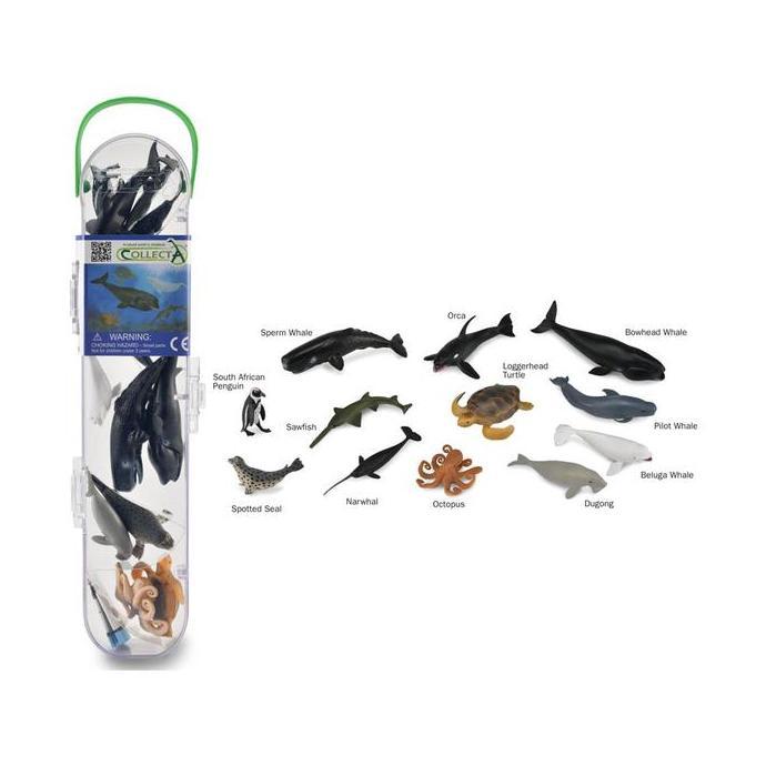 Expert- COLLECTA SET 12 PCS MINI SEA ANIMAL
