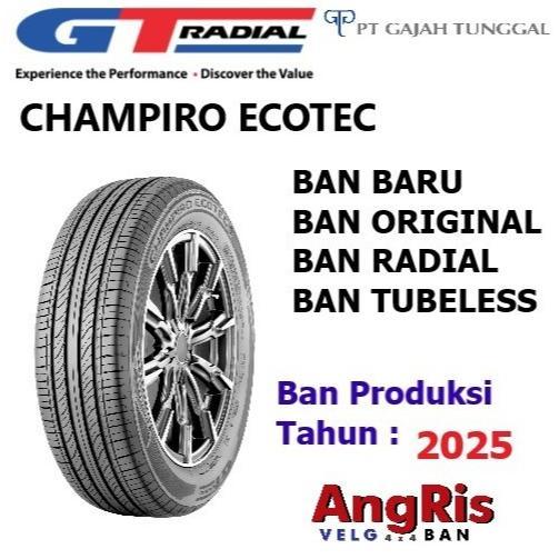 GT Radial Champiro Ecotec 195 70 R14 Tubeless Ban Mobil  Daihatsu Xenia Isuzu Panther Toyota Innova 