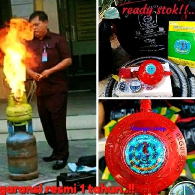 REGULATOR TOP GAS PERTAMINA BERGARANSI 1 TAHUN GARANSI ORIGINAL regulator