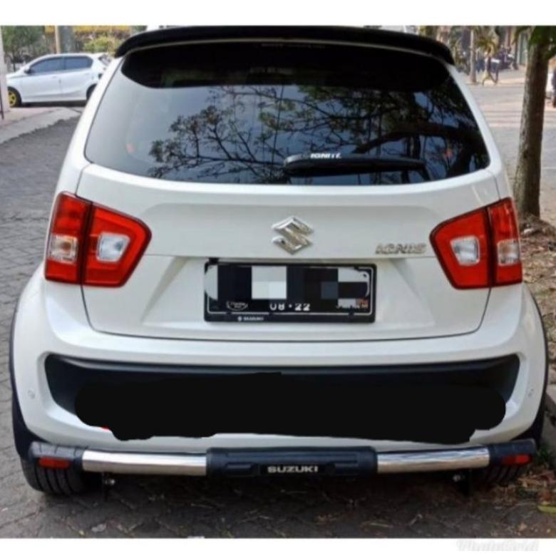 Bumper/Tanduk Pengaman Belakang SUZUKI IGNIS Stainless Bulat