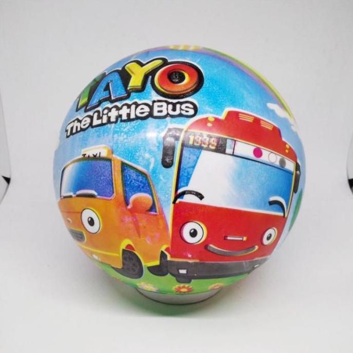 Expert- Mainan Bola Karet / Bola Karet Karakter Tayo DGS