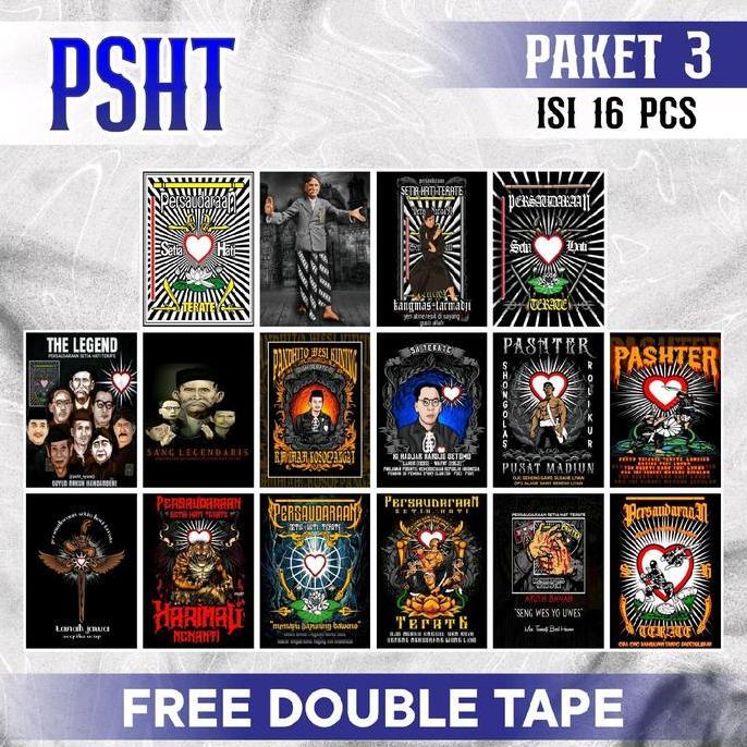 Dkrs- Poster Dinding Psht Keren Isi 20/Poster Psht