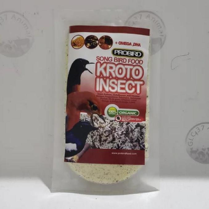 Britis- Pakan Burung Murai Kacer Kroto Insect Probird