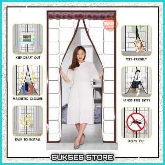 TIRAI MAGNET PINTU KHUSUS RUANG AC (BAHAN PLASTIK PVC)