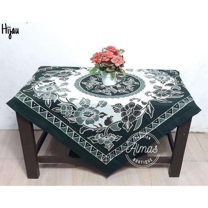Dkrs- Taplak Meja Tamu Taplak Meja Guru Taplak Meja Batik Segi Empat Taplak Meja Batik Bahan Katun M