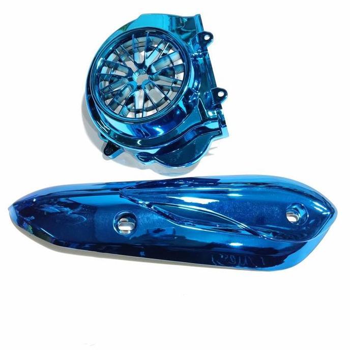 Tutup Kipas Plus Tutup Knalpot Beat Pop Esp Beat Pop Beat Street Harga Khusus