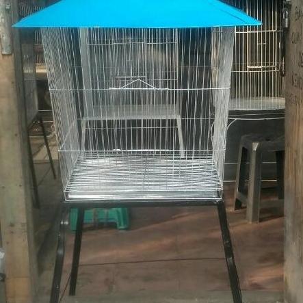 TERBARU - Kandang Limas besar buat burung beo burung jalak dan ayam kate