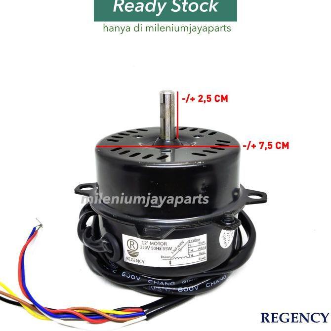 Dinamo Kipas Angin Regency 12inch Tornado Besi ORIGINAL TEMBAGA TERBAIK