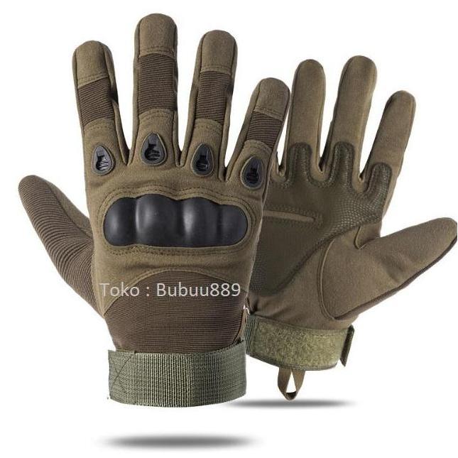 Yourp- Sarung Tangan Motor Full Jari Sarung Tangan Tactical Militer Bikers Oaklay