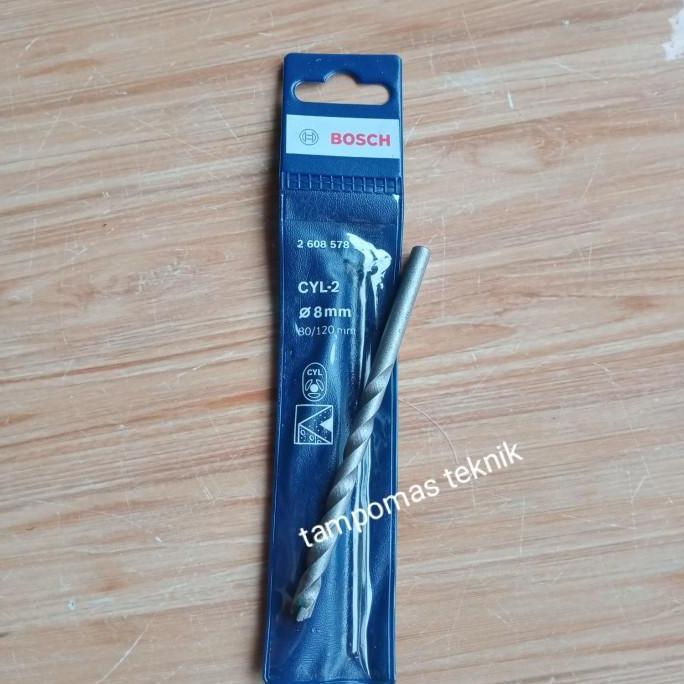 Mata Bor Beton 8mm Bosch Mata Bor Tembok 8 mm TERBAIK