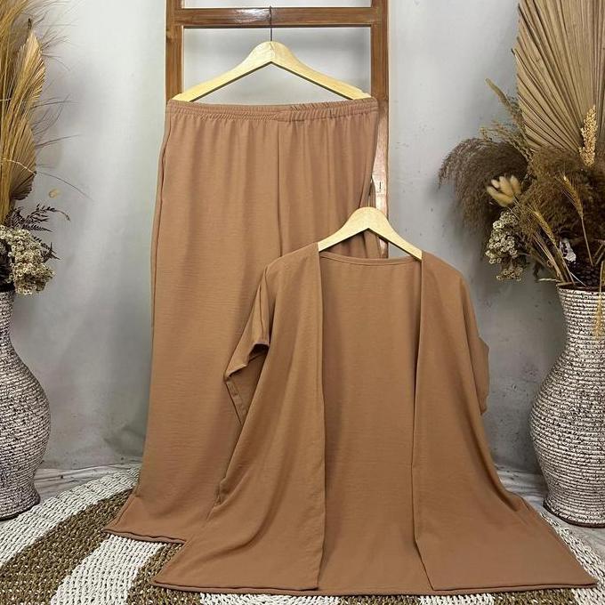 Outerset - Setelan Outer Crinckle Airflow - One Set Outer