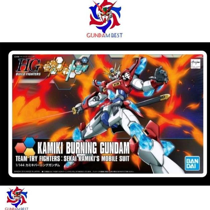 HG 1/144 Kamiki Burning Gundam Bandai
