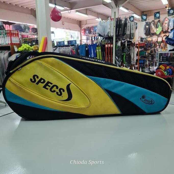 Tas Bag Raket Badminton Bulutangkis Tenis Tennis Squash Specs Cerberus 9in1