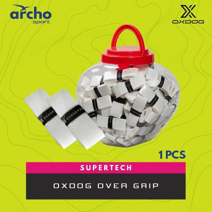 OXDOG Overgrip Supertech Padel 1 Pcs White Putih