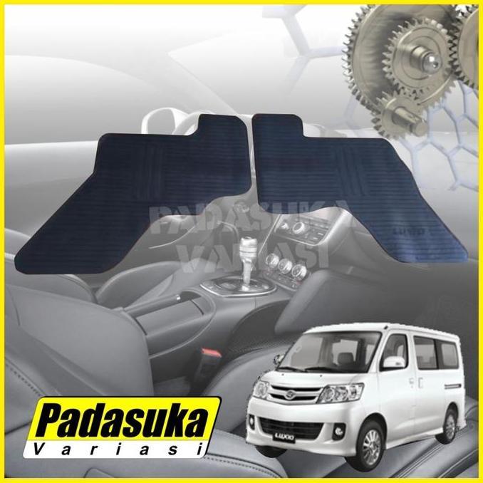 Karpet Karet Luxio Karpet Lantai Luxio Rubber GP Daihatsu Luxio DEPAN Car READY