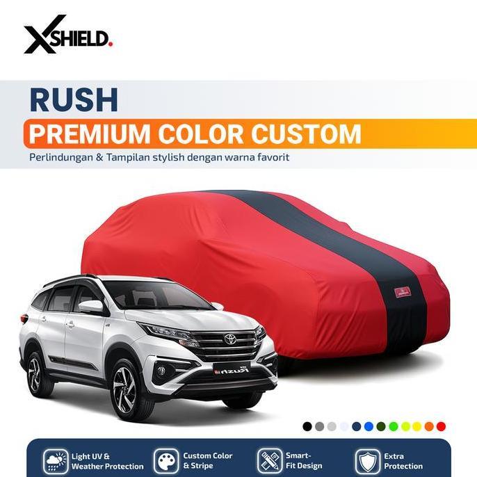 PREMIUM Body Cover Mobil All New Rush Sarung Mobil Rush anti air FORSALE