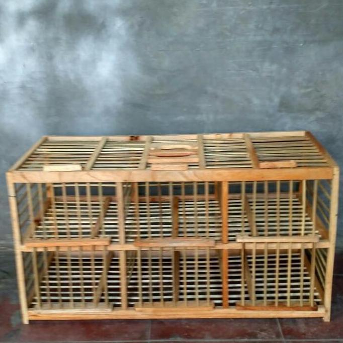 TERMURAH - Kandang burung dara 6 pintu kesamping