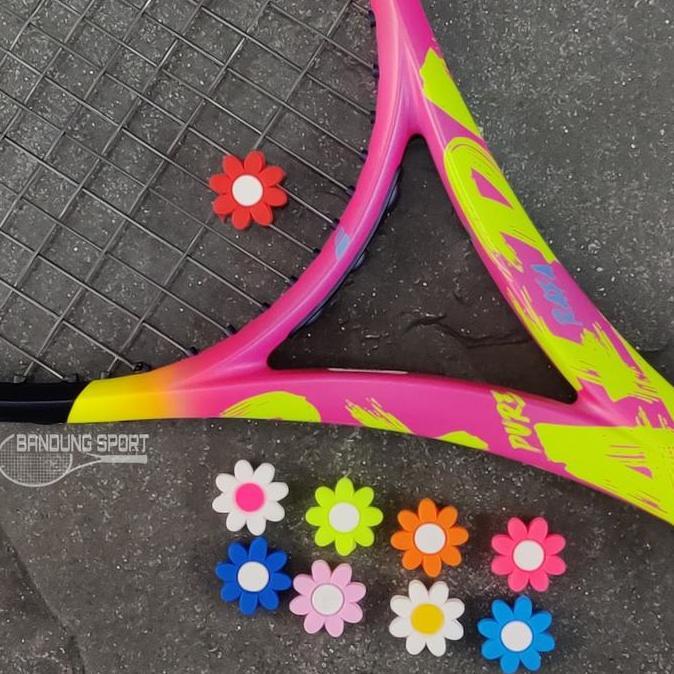 Dampener Tennis Raket Flowers / Anti Getar Raket Tennis Peredam Raket