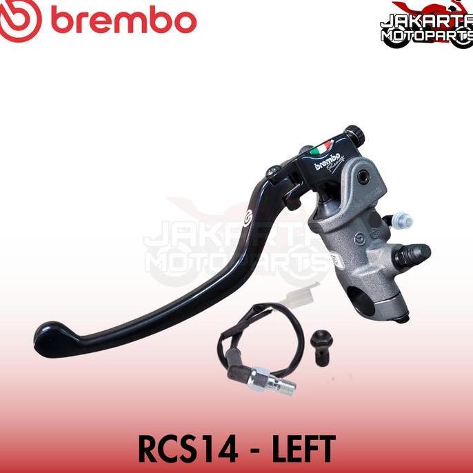 Master Rem Kopling Hidrolik Brembo RCS 14 RCS14 Original Italy Universal Long Lever Xmax PCX ADV Aer