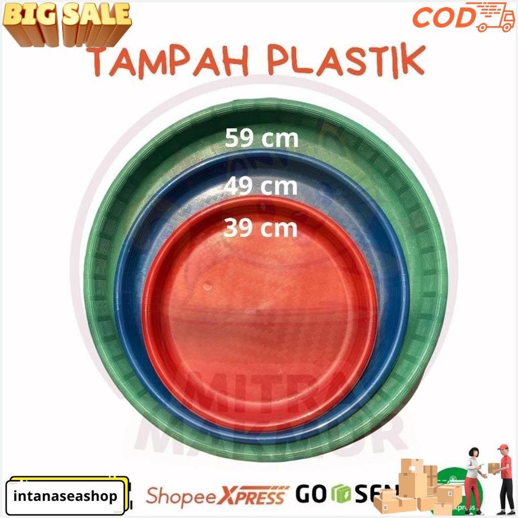 Tampah Bulat Plastik Wadah Nasi Kebuli Wadah Tumpeng Hajatan Bisa Cod